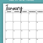 2019 Printable Calendars Plan Out Next Year With These Ink friendly 