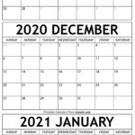 3 Month Calendar 2021 Printable Calendar Template 2021