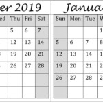 Catch January December 2020 Calendar Printable Calendar Printables