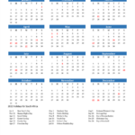 Free Printable Calendar In PDF Word And Excel South Africa