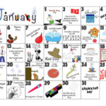 January 2020 Quirky Holidays And Unusual Celebrations Calendar 
