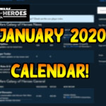 January 2020 SWGOH Calendar Star Wars Galaxy Of Heroes YouTube