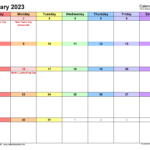 January 2023 Calendar Templates For Word Excel And PDF