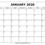 July 2020 Template Calendar Design