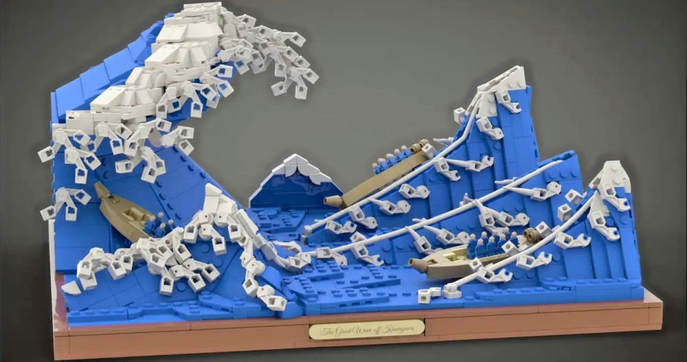 LEGO Art 31208 The Great Wave Off Kanagawa Rumoured For January 2023