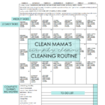 Simply Clean Free Cleaning Calendar For January 2017 Cleaning 