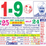 Tamil Calendar September 2023 2023