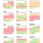 Universal Orlando Crowd Calendar 2021 January Disney Crowd Calendar 